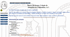 Desktop Screenshot of barra.aguilaryasociados.com