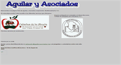 Desktop Screenshot of aguilaryasociados.com